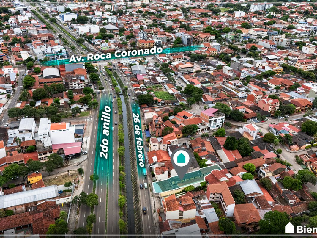 EN VENTA TERRENO SOBRE 2DO ANILLO Y AVENIDA CENTENARIO