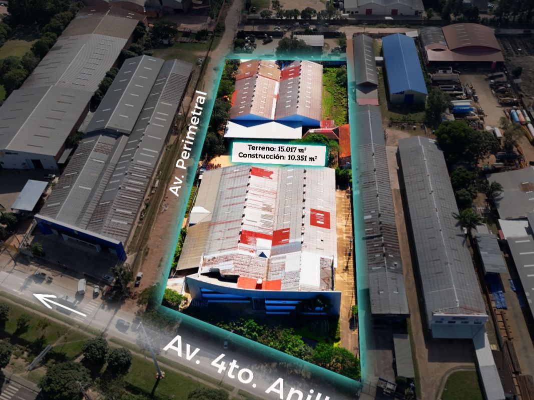 TERRENO DE 15000 M2 EN EL PARQUE INDUSTRIAL