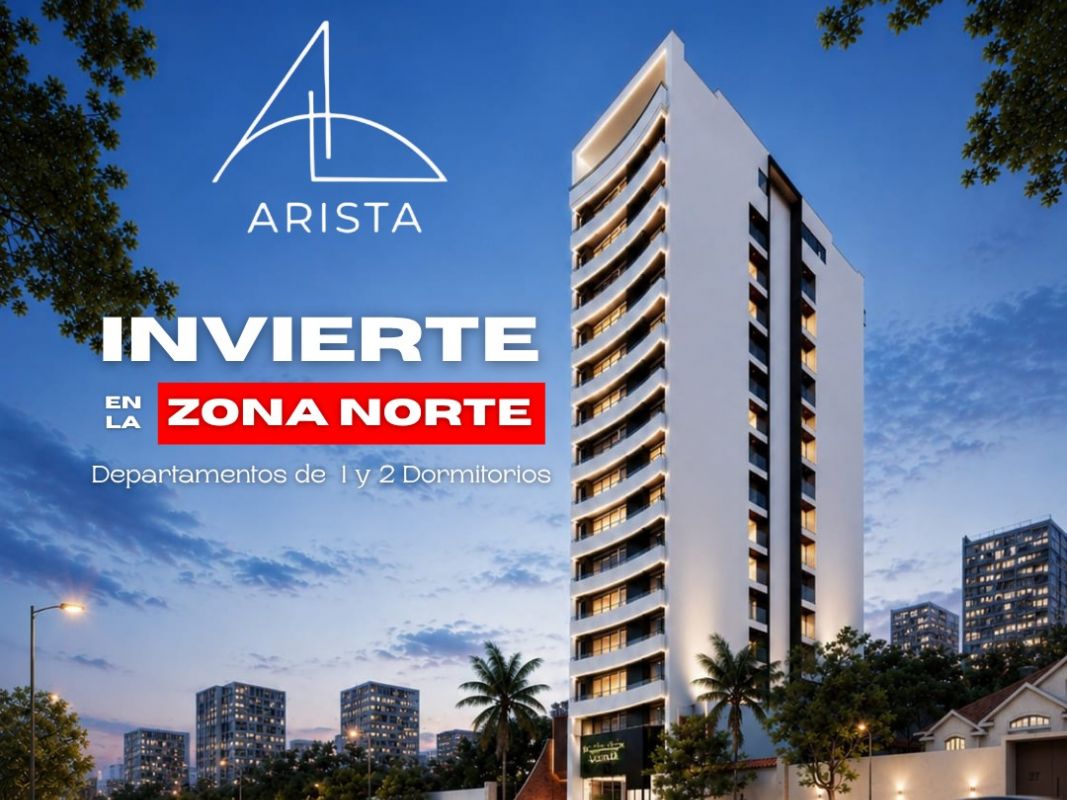 DEPARTAMENTO DE 1 DORMITORIO EN PREVENTA  - CONDOMINIO ARISTA