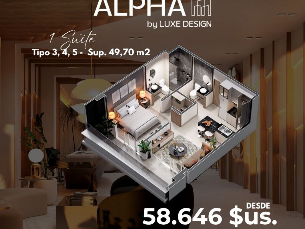 DEPARTAMENTOS EN PREVENTA - TIPO 3, 4 Y 5