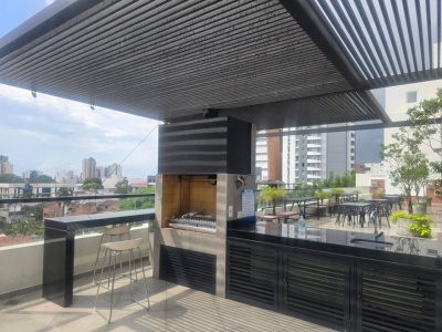 Departamento con un Dormitorio, edificio NANO TEC, Equipetrol entre 3er y 4to anillo