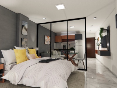 Monoambiente en pre-venta-edificio Magdalena 3