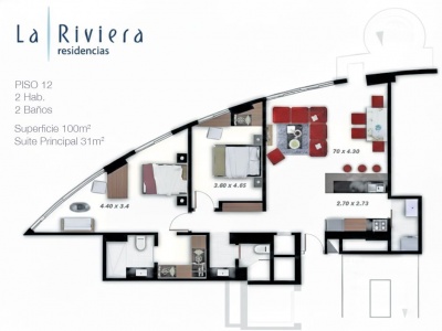 ALQUILER  PREMIUM - CONDOMINIO LA RIVIERA - EQUIPETROL NORTE