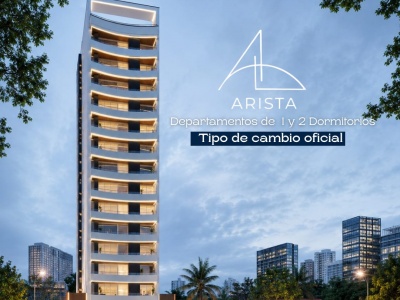 DEPARTAMENTO DE 2 DORMITORIO EN PRE-VENTA - Condominio Arista