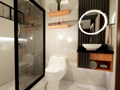 DEPARTAMENTO 2 DORMITORIO  1B en PRE-VENTA de 49.10 mts2 - Magdalena 3