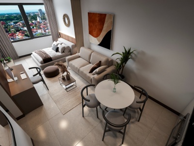 Departamento 2 Dormitorios 3 Baños fachada pre-venta-edificio Twis2 Urbari
