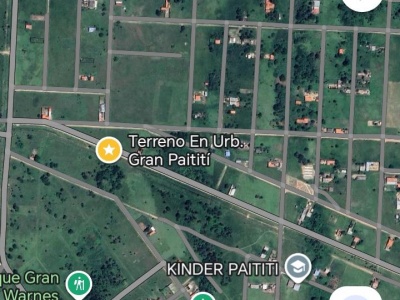TERRENO EN VENTA  EN LA URB. GRAN PAITITÍ