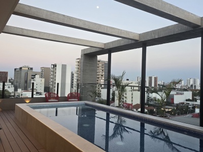 Equipetrol, lindo Monoambiente vacío a estrenar en alquiler.