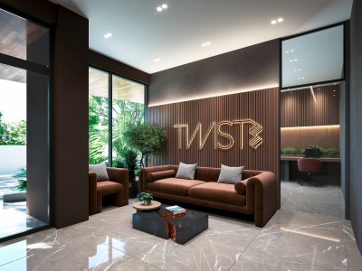 DEPARTAMENTO MONOAMBIENTE en PRE-VENTA de 36.10 mts2 - Cond. TWIST 2