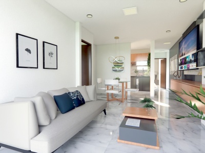 Departamento de  2 Dormitorios  2 Baños en PRE-VENTA de 65.53 mts2 - Magdalena 3