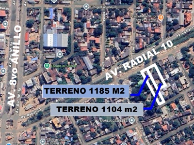 TERRENO COMERCIAL,  AVENIDA RADIAL 10 8VO ANILLO