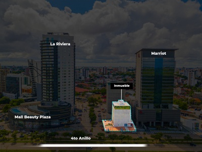 Oficina de 87.81 m2 en Alquiler en Equipetrol El Cubo I