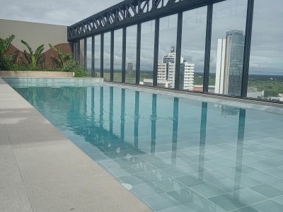 En Garden Equipetrol Departamento de 1 Dormitorio Amoblado en Alquiler