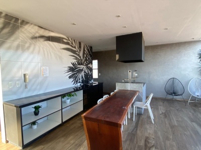 Departamento monoambiente, amoblado Edificio AGUAZU II Piso 1, Av. Busch