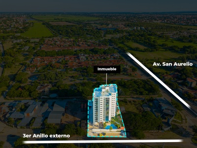 DEPARTAMENTO EN VENTA DE 3 DORMITORIOS AV SAN AURELIO
