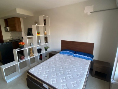 Departamento monoambiente, amoblado Edificio AGUAZU II Piso 1, Av. Busch