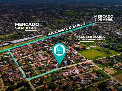 TERRENO EN VENTA Z/ESTE ENTRE 7MO. Y 8VO. ANILLO