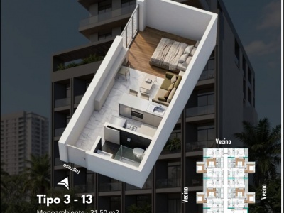 Monoambientes Preventa Condominio Soma