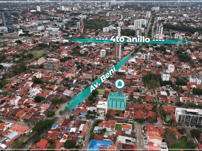 Monoambiente edificio Stratto Vind (zona Av Beni entre 3er y 4to anillo)