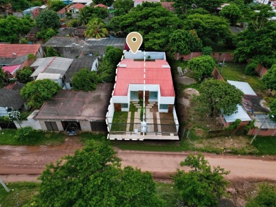 Terrenos gemelos en Zona Este 8vo. Anillo casi Av. Montecristo en venta
