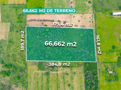 PROPIEDAD DE 6,66 HA EN VENTA | PAURITO  SANTA CRUZ